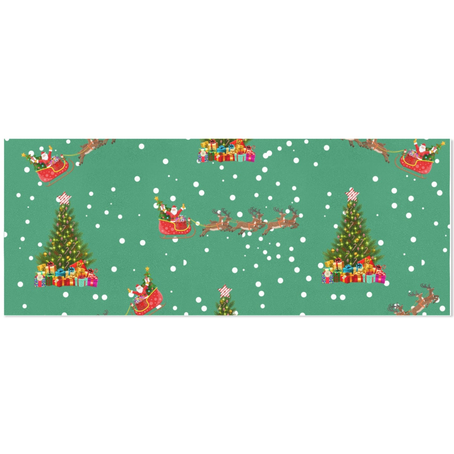 Jolly Christmas Magic Wrapping Paper – Santa, Trees & Presents